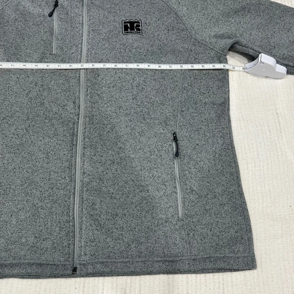 Storm Creek Men's Overachiever Sweaterfleece Jacket Fleece Thermo Full Zip‎ 2XL